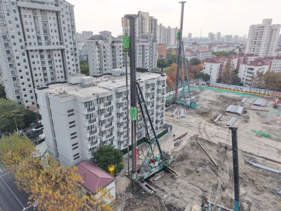 Heavy equipment conveys warmth in winter, and warm foundations build academic dreams